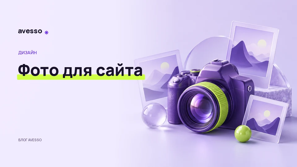 Обложка статьи «Какие фотографии нужны бизнес-сайту и как подготовиться к съёмке»: Фото для сайта