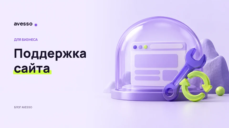 Обложка статьи «Что входит в поддержку сайта после запуска»: Поддержка сайта